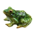 thumbnail image 2 of Safeglitz Mini Frog Resin Statue Ornaments–Indoor/Outdoor Decor, Fits Gardens, Patios, Yards, Fairy Gardens,Micro-Landscape Simulation Frog Ornaments, 2 of 7