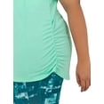 thumbnail image 6 of Terra Sky Women's Plus Size Scoop Neck Graphic Tee, 6 of 7