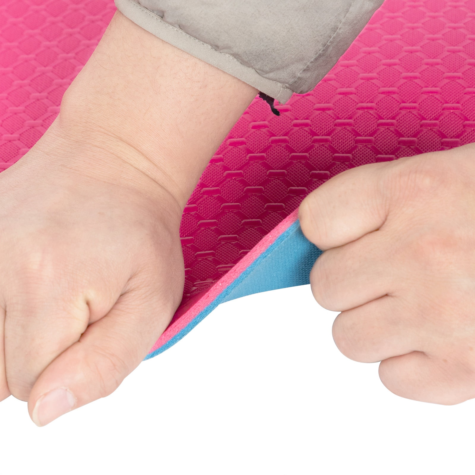 Ray Star Extra Thick Yoga Mat 31.5''x72''x0.31'' Thickness 0.31 Inch -Eco Friendly Material- With High Density Anti-Tear Exercise Bolster