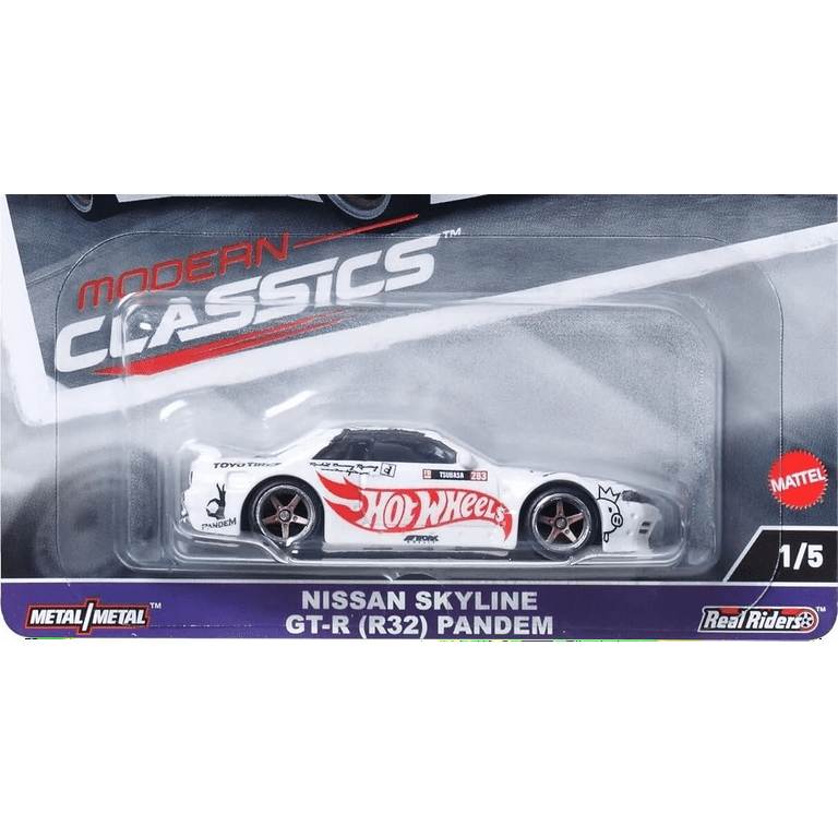 Hot Wheels Nissan Skyline GT-R (R32) Pandem White – Modern