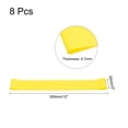 thumbnail image 2 of Uxcell Chair Bands, Flexible Anti-Slip Seating TPE Yellow Band 50mm Width 0.7mm Thick for Home Office, Pack of 8, 2 of 5