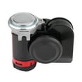 thumbnail image 2 of Dual Air Horn, Compact Dual Air Horn 12V Clear 139DB  Low Power Durable  For Otorcycle, 2 of 8