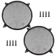 thumbnail image 1 of Funda de rejilla para altavoz UBANU de malla ABS de 12 pulgadas, paquete de 2, negra, 1 of 8