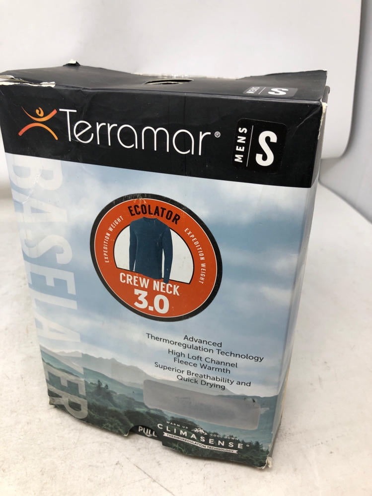 Terramar Sports W7543 S Mens Loden Small Long Sleeve Shirt Walmart Com