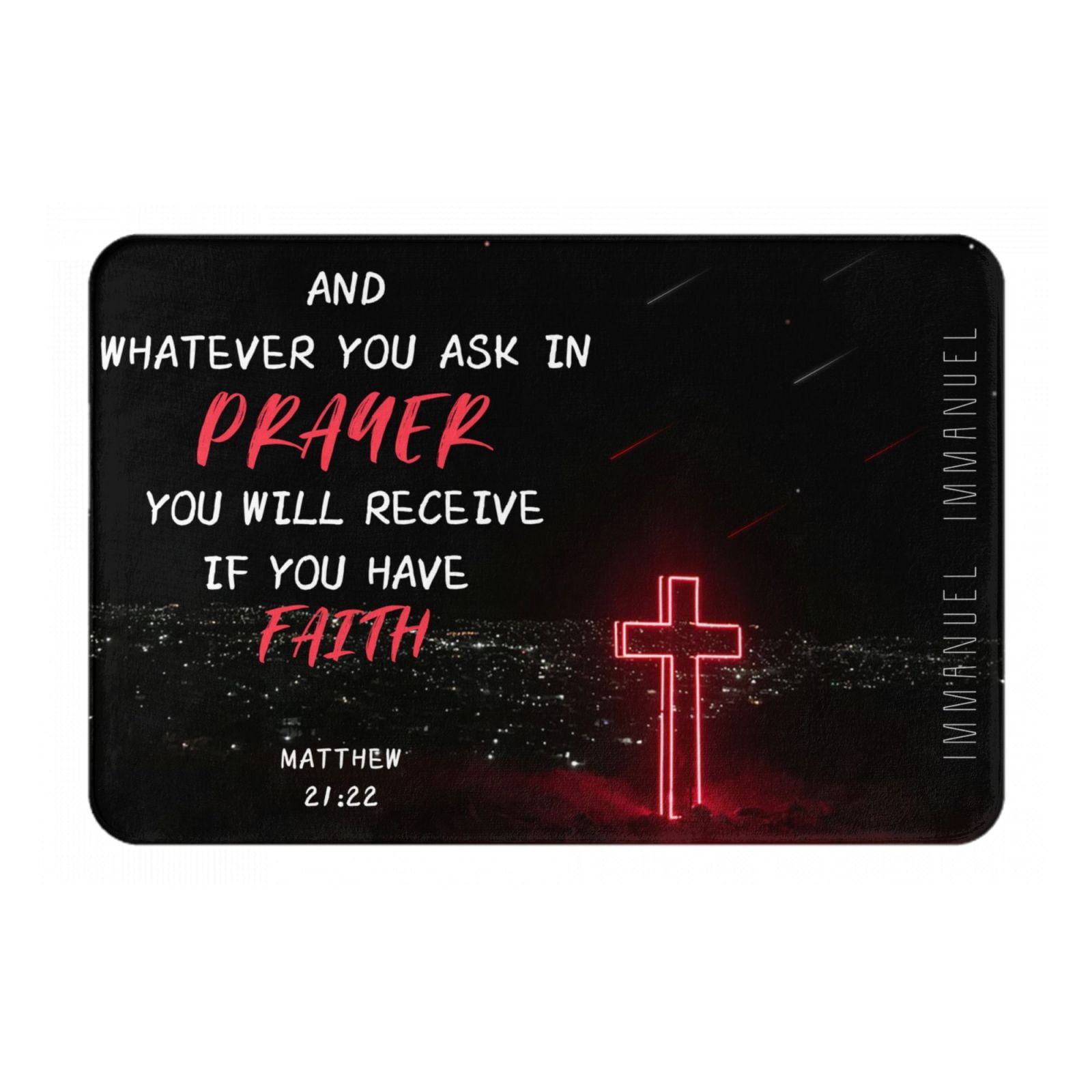 VIVACITE Prayer Mat Christian Gifts For Women Men Faith Religious