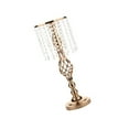 thumbnail image 1 of Crystals Candles Holder Table Wedding Flower Vase Candlesticks Gold 55cm, 1 of 9