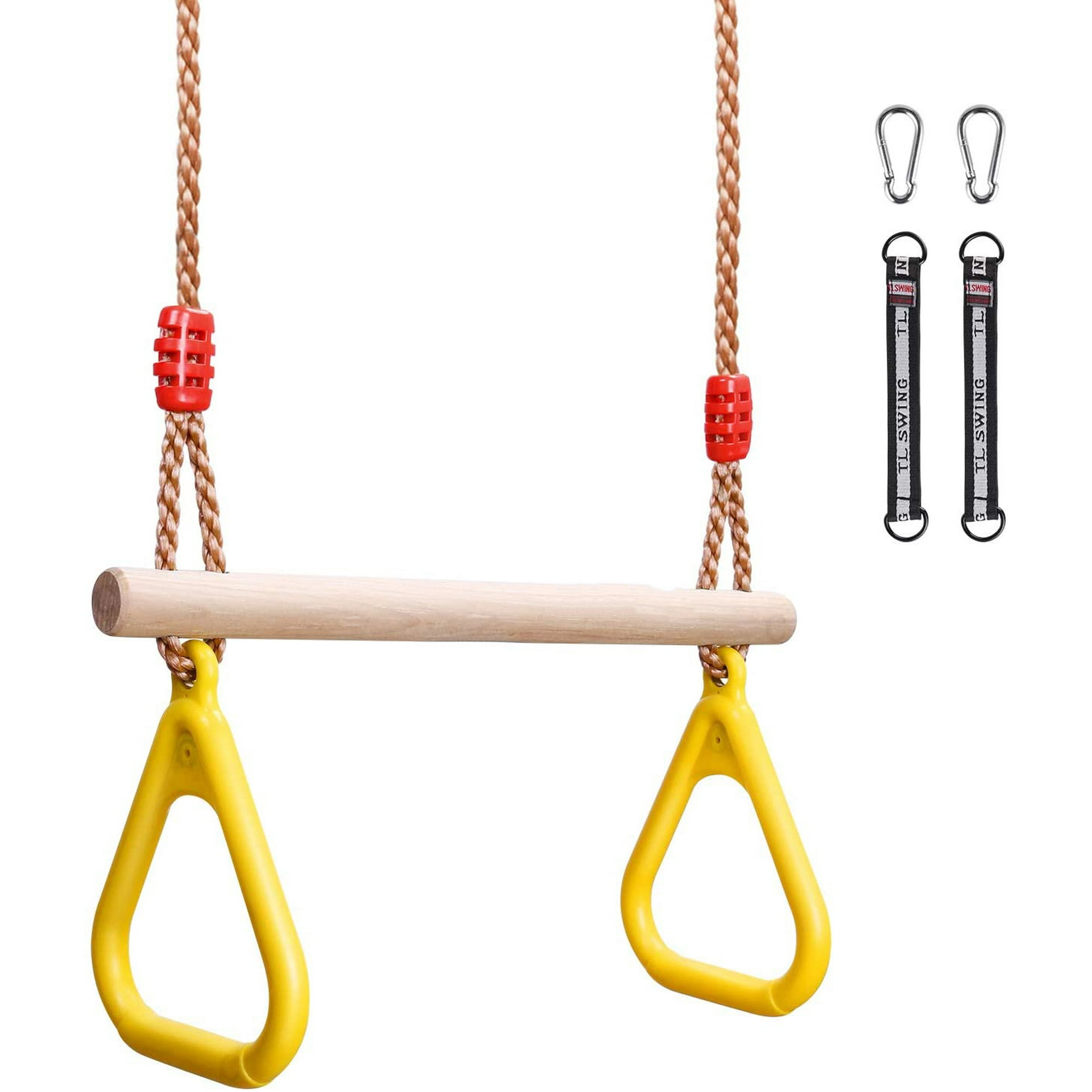 Schrijf een brief zege Hertogin Trapezoidal multi-function swing children's wood with plastic gymnastic rings for hanging up to a load of 120KG | Walmart Canada Schrijf een brief zege Hertogin Trapezoidal multi-function swing children's wood with plastic gymnastic rings for hanging up to a load of 120KG | Walmart Canada