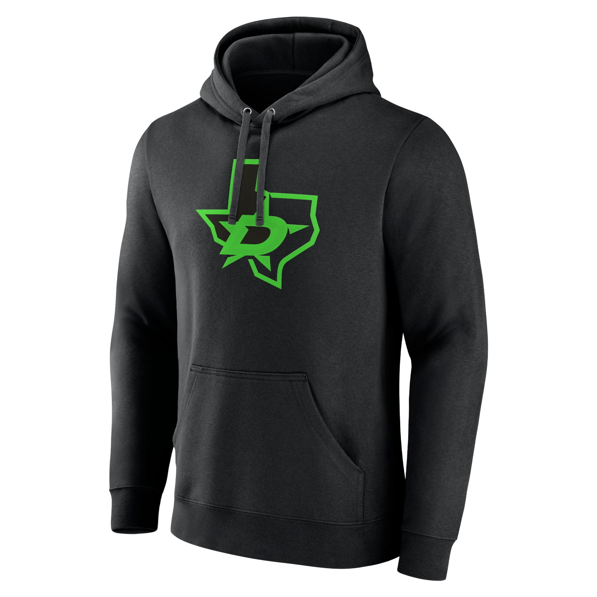 Men's Black Dallas Stars Alternate Logo Pullover Hoodie - Walmart.com
