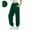 Green, variant on IVEYRTF Boys Girls Solid Color Jogger Pants Elastic Waist Ankles Loose Fit Spring Summer Fall Casual Comfortable Everyday Sports Trousers for Kids(Blue,7 Years)