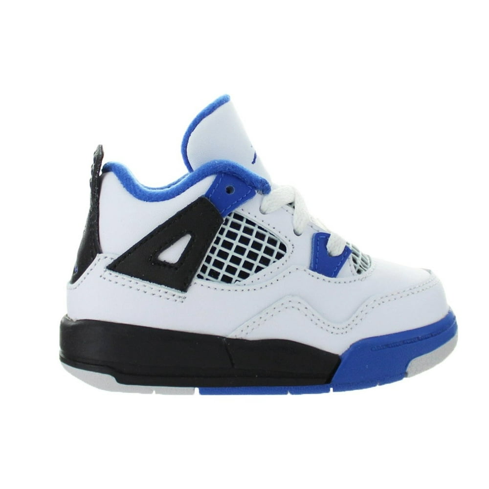 Jordan Kids Air Jordan 4 IV Retro TD Motorsport White Game Royal Black 308500