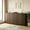 Walnut, variant on AUU 60" Modern Wood Grain Laminate Sideboard with Push-to-Close Doors – Adjustable Shelves, Concealed Storage for Dining Room, Living Room, or Entryway