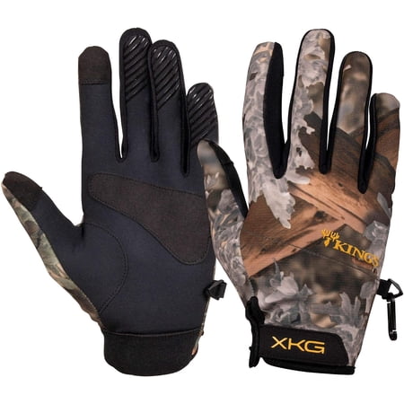 Kings XKG Men s Conductive Fingertips Polyester Hunting Gloves Desert Shadow Medium