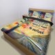 thumbnail image 3 of Te quiero hasta la luna - Juego de cama personalizado Racing, 3 of 5