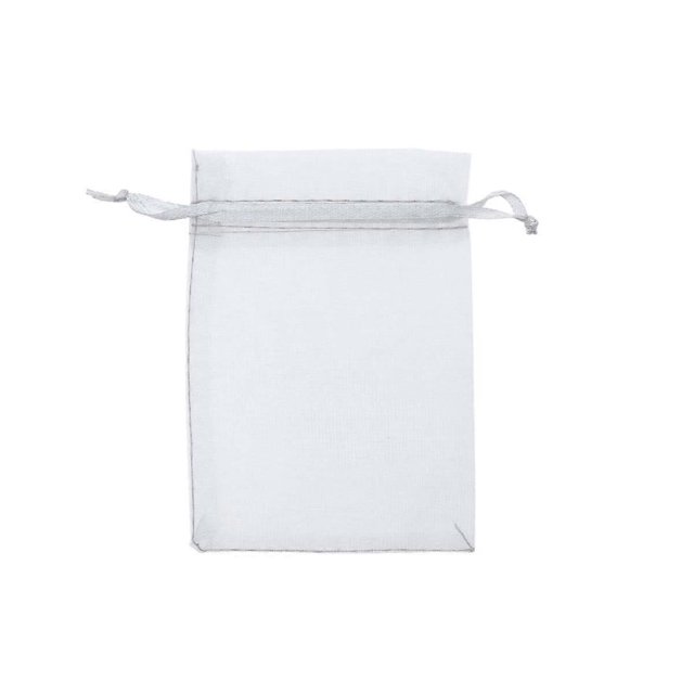 Here's a polished and professional product description for your **50pcs White Organza Drawstring Bags**:\n\n \n\n**50pcs White Organza Drawstring Bags –