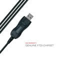 thumbnail image 4 of PC03 FTDI USB Programming Cable for BTECH Baofeng Kenwood Radios, Plug & Play, No Driver Needed, Compatible with UV-5R BF-F8HP GMRS-V2 UV-82HP & More, 4 of 7