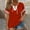 Red, variant on LVHAOGJOB Plus Size Tops for Women V Neck T Shirt Summer Short Sleeve Pullover Womens Shirts Red
