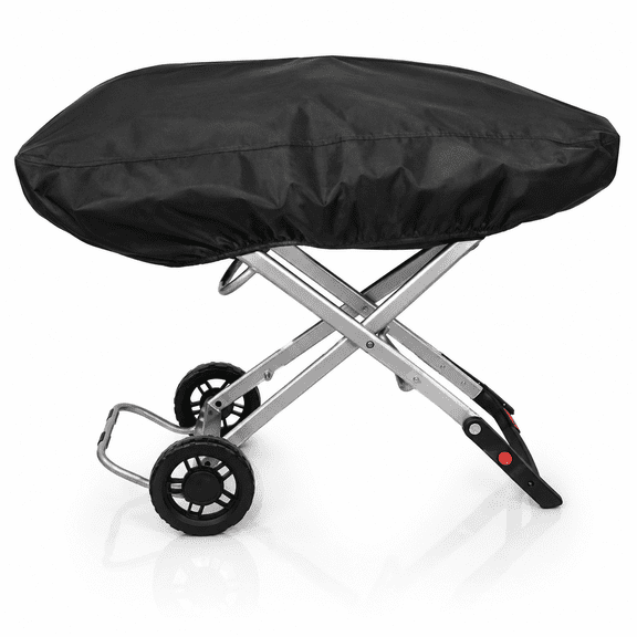 Waterproof 420D Oxford Fabric Heavy Duty Grill Cover with Adjustable Hem for Outdoor BBQ Grill 40" x 20" x 10"
