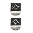 thumbnail image 3 of Gemelos para camisa de esmoquin, gemelos clásicos para hombres, gemelos de metal para de negocios, aniversario de boda, 2 uds., 3 of 8