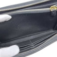 thumbnail image 5 of Pre-Owned Prada Round Long Wallet ec-25056 Black NERO 1ML506 Saffiano Leather 12C PRADA Women's..., 5 of 11