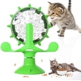 thumbnail image 1 of Pet Toys,Interactive Cat Toy, Cat Treat Toy Feeder Toy, Interactive Teasing Cat Toy with Bell 360° Rotating Treat Dispenser Suction Cup, Interactive Slow Feeder Toy for Cats/dogs, 1 of 6