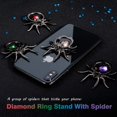 thumbnail image 3 of Porte-glitter, Poignée de Doigt en Métal Bling Animal, Support Diamant pour Téléphone Intelligent - Rose, 3 of 7