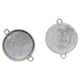 thumbnail image 3 of 100 piezas de plata , , en , , con bisel de , apto para bandejas de cabujón de 16 , colgant, 3 of 9