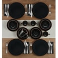 thumbnail image 5 of Pfaltzgraff® Hunter Black 16-Piece Dinnerware Set Stoneware, 5 of 10