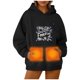 thumbnail image 2 of Sudadera con capucha de manga larga, informal, para exteriores y chaquetas, unisex, con calefacción, recargable por USB, sudadera térmica, lavable, para hombre y mujer, abrigo para mujer, 2 of 9