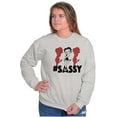 thumbnail image 3 of Retro Betty Boop Hashtag Sassy Women Plus Size Sweatshirt Brisco Brands 5X, 3 of 5