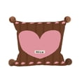 thumbnail image 2 of Cojín decorativo en forma de corazón 16x16 pulgadas - Cojín rojo de amor con funda y inserto lavables extraíbles para sofá, cama y silla, 2 of 6