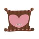 thumbnail image 2 of Cojín decorativo en forma de corazón 16x16 pulgadas - Cojín rojo de amor con funda y inserto lavables extraíbles para sofá, cama y silla, 2 of 6