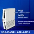 thumbnail image 5 of -M100-EAU Puerta de Enlace de e/S Remota Industrial, Extensor 4DI4DO, Controlador de e/S con Módem MQTT 4G para Computación Perimetral, 5 of 5
