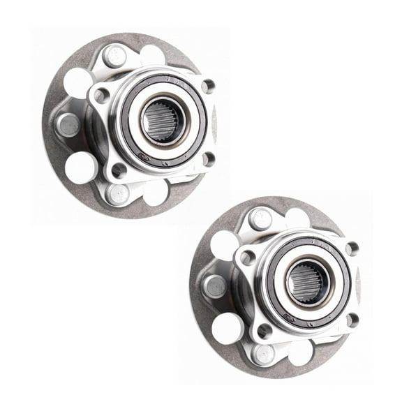 TRQ Rear Wheel Bearing & Hub Assembly Set Fits 2019-2020 Toyota RAV4 BHA31375