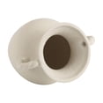 thumbnail image 6 of Home Decor Collection Sterling & Noble Home Off-White Ceramic Tabletop Vase with Knotted Design Handle, 10.87" Tall, 6 of 15