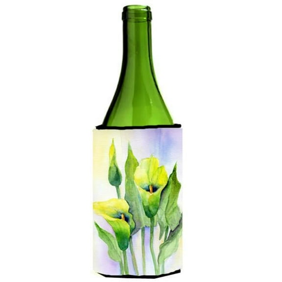 Lillies by Maureen Bonfield Wine Bottle Can cooler Hugger