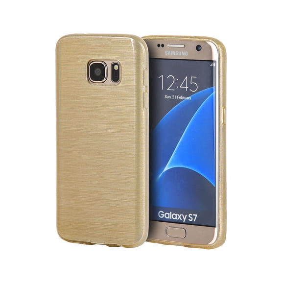 DW Slim Silk Candy Case For Samsung Galaxy S7 - Champagne Gold