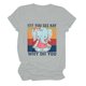 thumbnail image 1 of Tops de Mujer Camisas Casuales Blusas Moda Impreso Cuello Redondo Manga Corta Suelto Odeerbi ODB152894, 1 of 3
