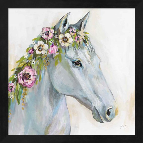 Great Art Now Lovely I by Jeanette Vertentes, Framed Wall Art, 13.25W x 13.25H