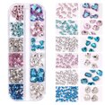 thumbnail image 2 of 12 Grid Nail Drill Set Rhinestone Shaped Drill Sharp Bottom Drill Combination Pack Nail Jewelry Drill diy Set, 2 of 5