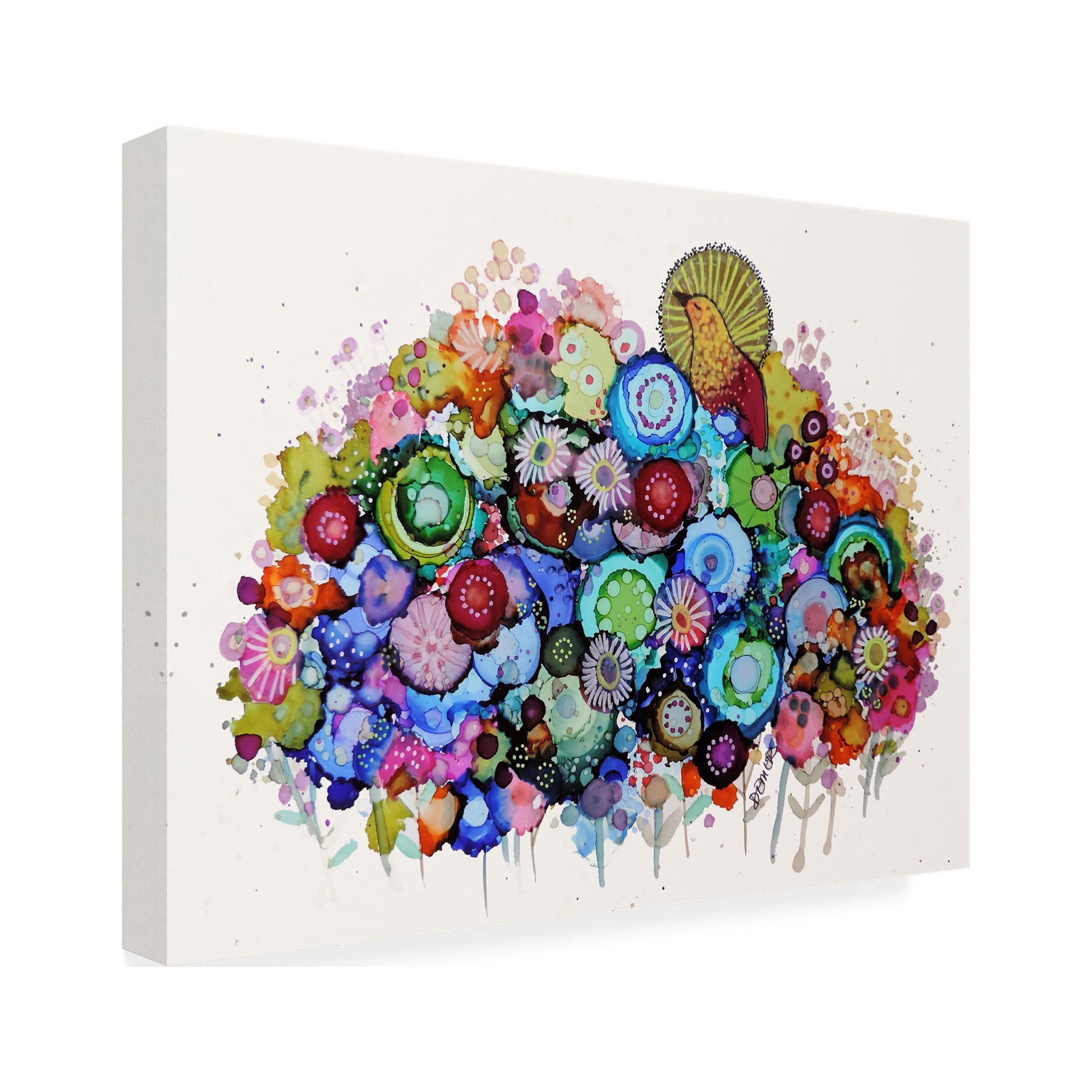 Sylvie Demers 'Nature Je Te Connais Comme Divine' Canvas Art