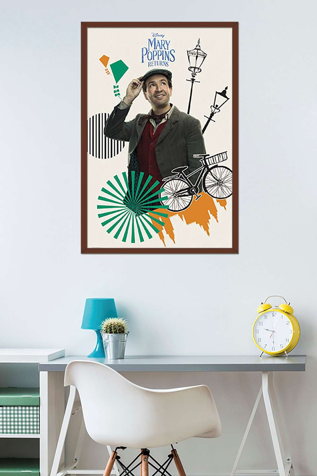Disney Mary Poppins Returns - Jack Wall Poster, 22.375" x 34", Framed