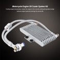 thumbnail image 3 of Oil Cooler,125ml Motorcycle Oil Cooler Oil Cooler Radiator Oil Cooler Cooling Future-Proof Design, 3 of 8