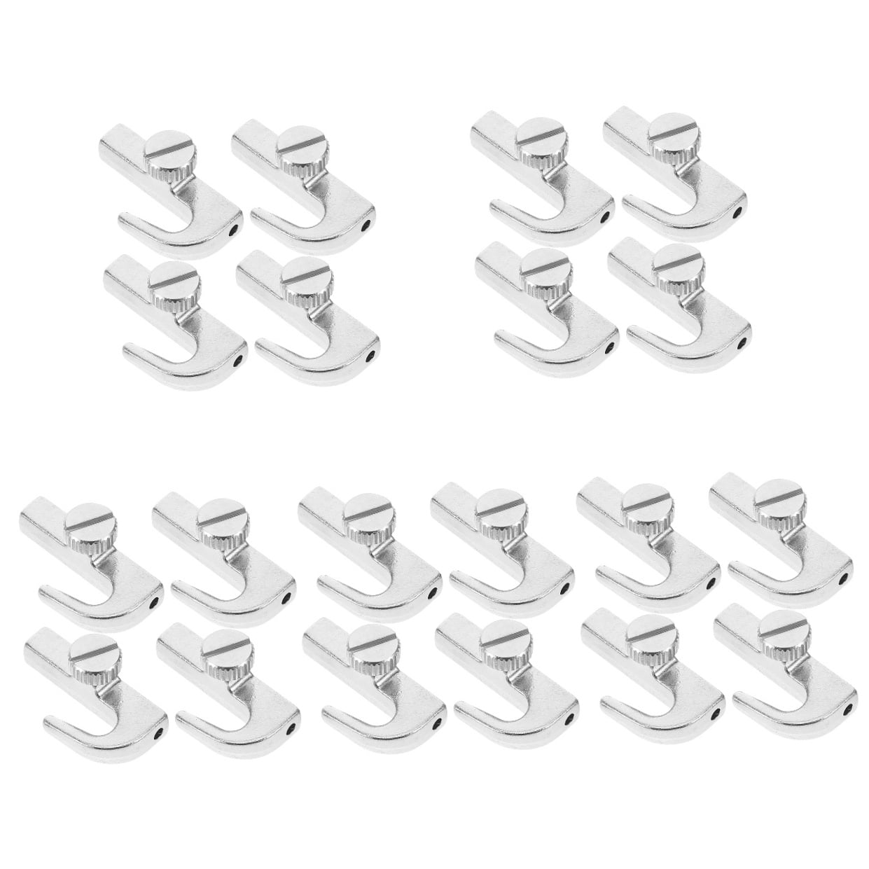 Worgeous 20 pcs  Picture Rail Hook Heavy Duty  Picture Hooks Picture Hanging Hooks For Hanging Pictures