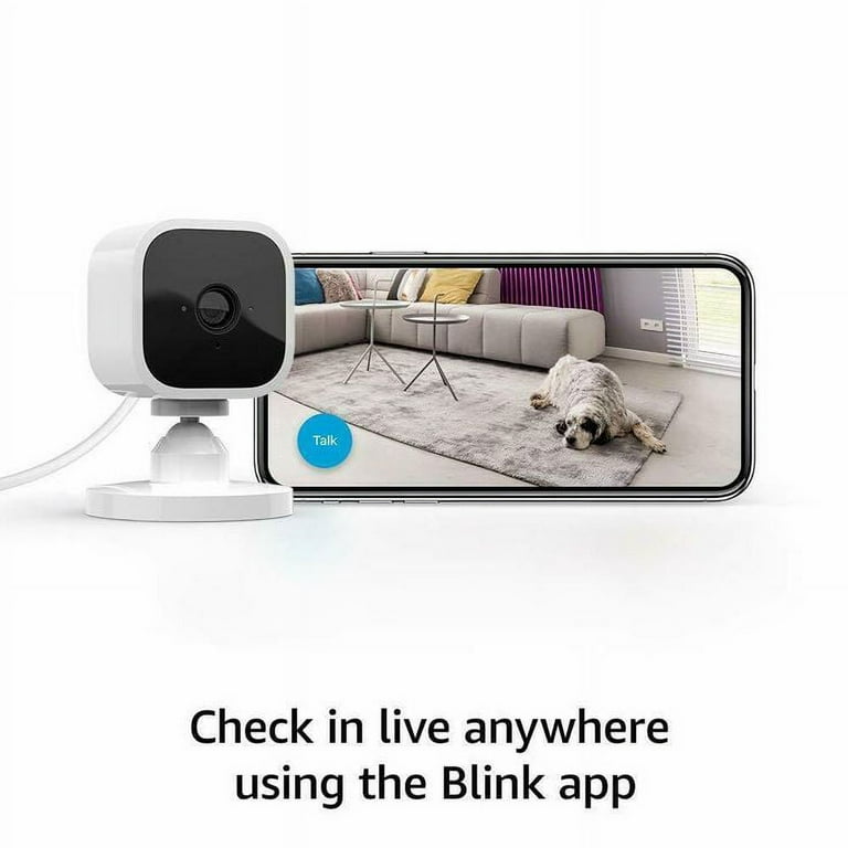 Blink Mini Camara De Seguridad Interior Wifi 1080p 2 Pack