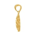 thumbnail image 2 of 10k Yellow Gold Womens Nugget Fashion Charm Pendant Necklace 20.9x13.3mm Wide Pendant for Women, 2 of 2