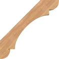 thumbnail image 3 of 5 1/2"W x 34"D x 34"H Olympic Smooth Knee Brace, Western Red Cedar, 3 of 4