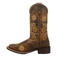 thumbnail image 3 of Laredo Women's Secret Garden Western Performance Boot Broad Square Toe - 5822 8 M  US, 3 of 7
