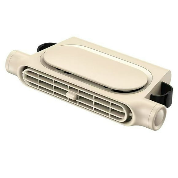 ZheElen Ventilateur de Banquette Arrière en ABS pour Voiture, Profitez en Voyage avec un Ventilateur Portable pour Voiture, Angle Réglable, Refroidisseur de Siège d'Auto C