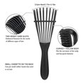 thumbnail image 3 of Peine Peine Cepillo desenredante para cabello natural Desenredador ajustable TFixol Peine, 3 of 7