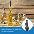 thumbnail image 5 of 4Pack Stainless Steel Pourers, Auto Flip Olive Oil Dispenser Spout, Black, 5 of 6
